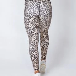 Muscle Nation Motion Pocket Ankle Length - Yellow Leopard Non Scrunch