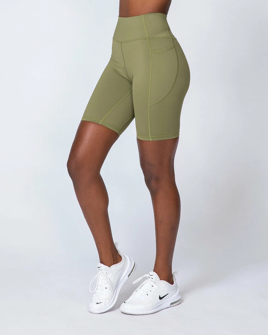 Cheap ๐ Muscle Nation Non Scrunch Motion Pocket Referee Shorts - Olive ๐งจ 8 Muscle Nation Non Scrunch Motion Pocket Referee Shorts - Olive