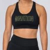 Muscle Nation Womens Motion Sculpt Bra - Black