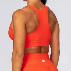 Muscle Nation Motion Sculpt Bra - Infrared Womens