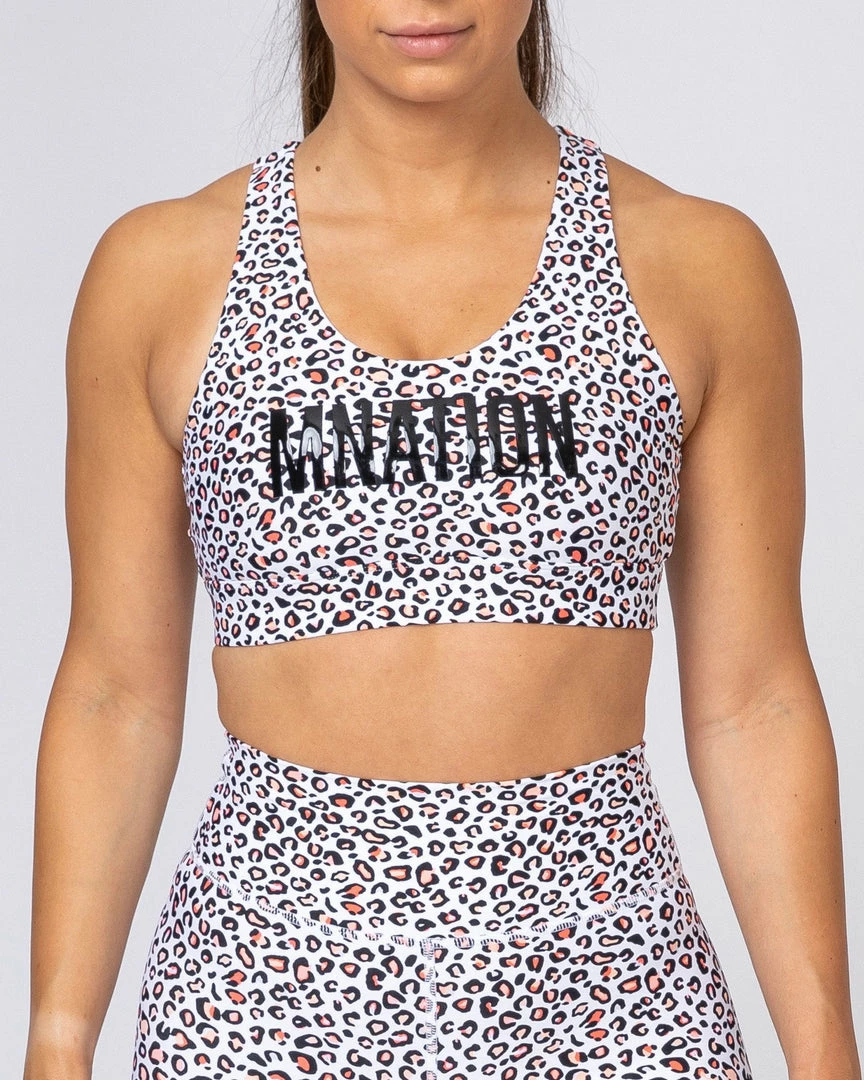 Top 10 ๐ฅฐ Muscle Nation ๐ฉ Womens Motion Sculpt Bra - Micro Leopard ๐ 3 Muscle Nation Womens Motion Sculpt Bra - Micro Leopard