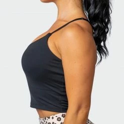 Coupon 👏 Muscle Nation Best Sellers 🌞 Summertime Cropped Tank - Black 🎁 12 Muscle Nation Best Sellers Summertime Cropped Tank - Black