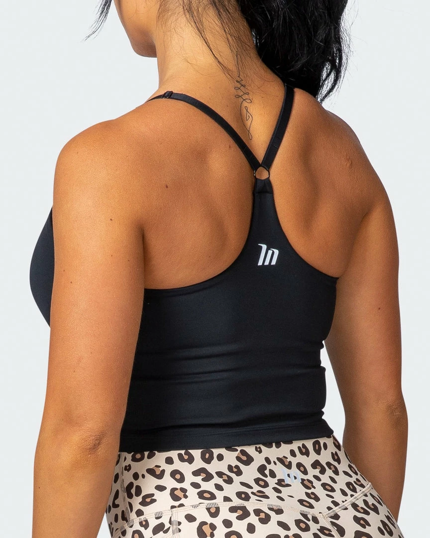 Coupon 👏 Muscle Nation Best Sellers 🌞 Summertime Cropped Tank - Black 🎁 7 Muscle Nation Best Sellers Summertime Cropped Tank - Black