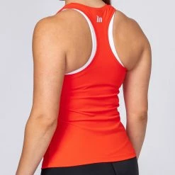 Muscle Nation Womens Motion Ultimate Racer Back - Infrared