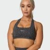 Brand new ๐ Muscle Nation Welcome To The Club Flex Bra - Monochrome Mini Cheetah Print ๐ 1 Muscle Nation Welcome To The Club Flex Bra - Monochrome Mini Cheetah Print