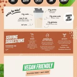 Muscle Nation PLANT PROTEIN - Cinnamon Churros - 16 Serves