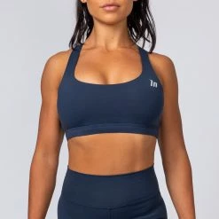 Muscle Nation Power Bra - Navy