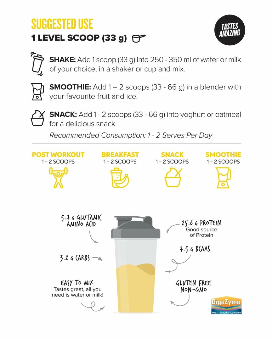 Deals ✔️ Muscle Nation WHEY Protein Isolate - Banana - 30 Serves 30% EOFY SALE ✨ 5 Muscle Nation WHEY Protein Isolate - Banana - 30 Serves 30% EOFY SALE