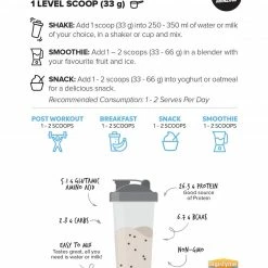 Muscle Nation WHEY Protein Isolate - Cookies & Cream - 30 Serves