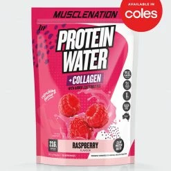 Muscle Nation PROTEIN WATER - Raspberry - 10 Serves 30% EOFY SALE