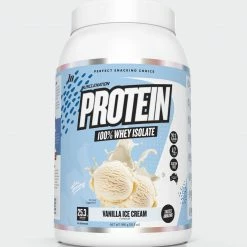 Muscle Nation WHEY Protein Isolate - Vanilla Ice Cream - 30 Serves 30% EOFY SALE