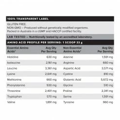 Muscle Nation WHEY Protein Isolate - Vanilla Ice Cream - 30 Serves 30% EOFY SALE