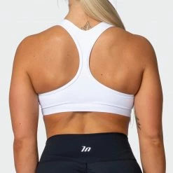 Muscle Nation Flex Bra - White