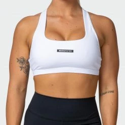 Muscle Nation Flex Bra - White