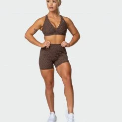 Top 10 ⌛ Muscle Nation All-Star Deep V Bra - Chocolate Mini Cheetah Print Welcome To The Club 😉 15 Muscle Nation All-Star Deep V Bra - Chocolate Mini Cheetah Print Welcome To The Club