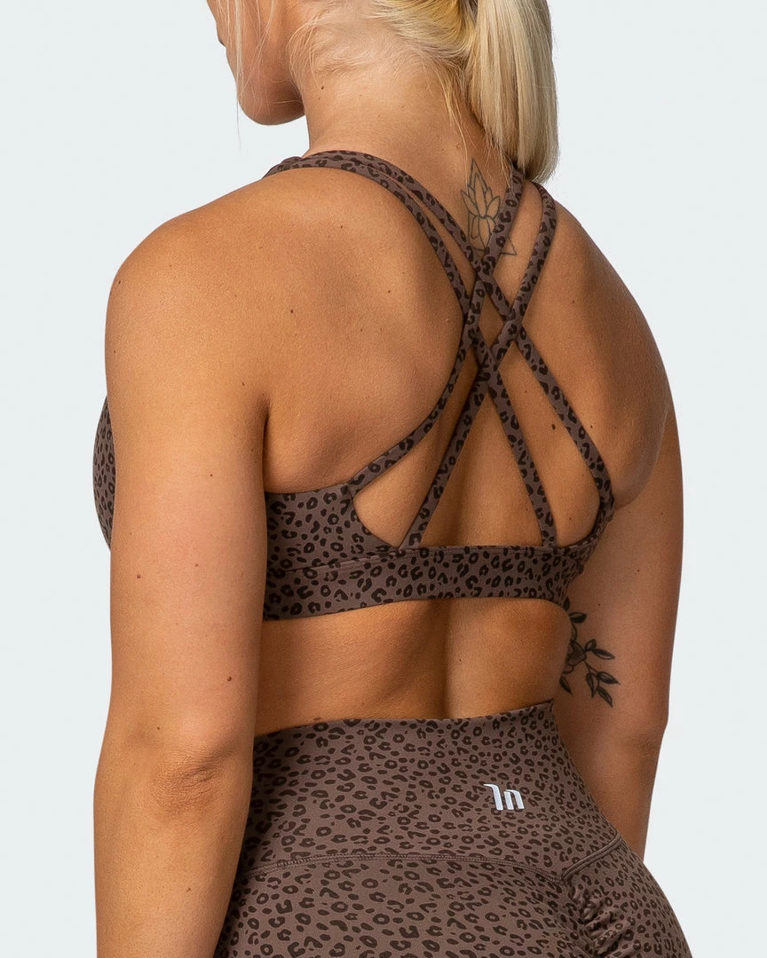 Top 10 ⌛ Muscle Nation All-Star Deep V Bra - Chocolate Mini Cheetah Print Welcome To The Club 😉 7 Muscle Nation All-Star Deep V Bra - Chocolate Mini Cheetah Print Welcome To The Club