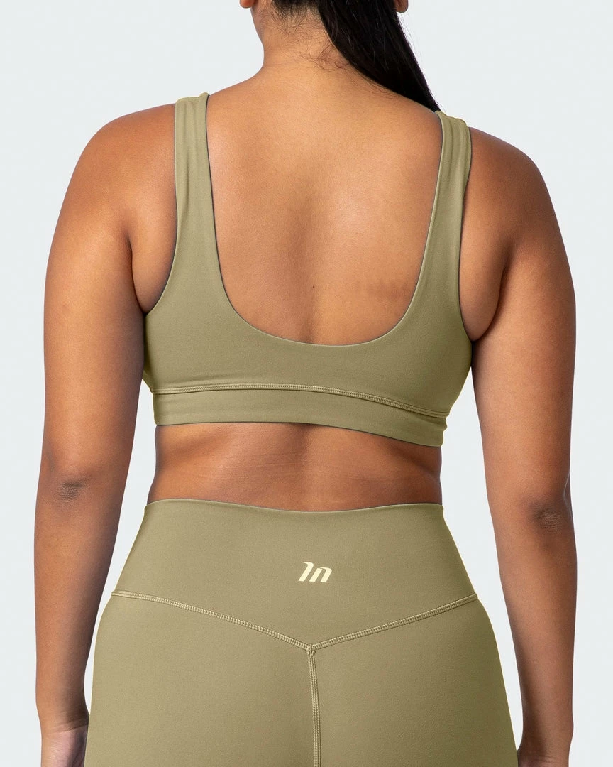 Wholesale 😉 Muscle Nation Butter Pulse Bra - Aloe 👏 8 Muscle Nation Butter Pulse Bra - Aloe