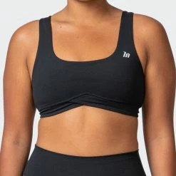 Muscle Nation Butter Pulse Bra - Black