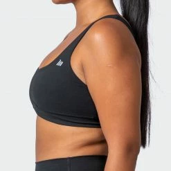 Muscle Nation Butter Pulse Bra - Black