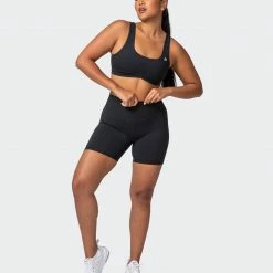 Muscle Nation Butter Pulse Bra - Black