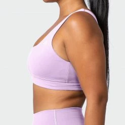 Muscle Nation Pulse Bra - Lavender Fog Butter