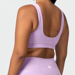 Muscle Nation Pulse Bra - Lavender Fog Butter