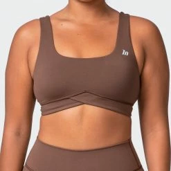 Muscle Nation Butter Pulse Bra - Mocha