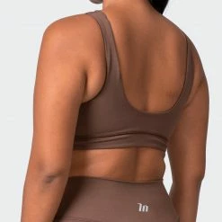 Muscle Nation Butter Pulse Bra - Mocha