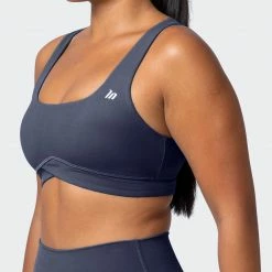 Muscle Nation Butter Pulse Bra - Night Shadow