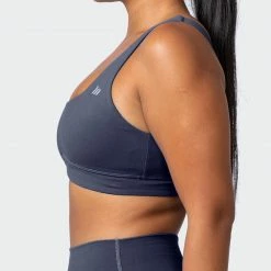 Muscle Nation Butter Pulse Bra - Night Shadow