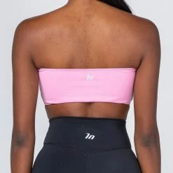 Muscle Nation Womens Bandeau - Candy Pink