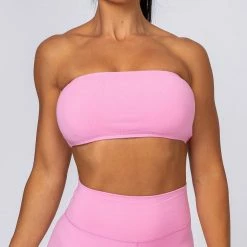 Muscle Nation Womens Bandeau - Candy Pink