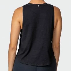 Muscle Nation Womens Recovery Tank - Black