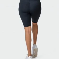 Muscle Nation 30% EOFY SALE Signature Scrunch Referee Length Shorts - Black