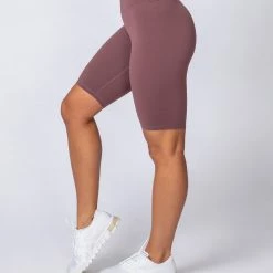 Muscle Nation Signature Referee Length High Waist Scrunch - Dusk Scrunch Bum