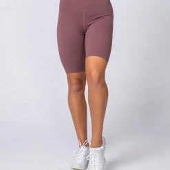 Muscle Nation Signature Referee Length High Waist Scrunch - Dusk Scrunch Bum