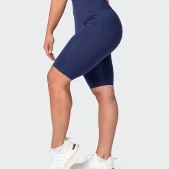 Muscle Nation Signature Referee Length High Waist Scrunch - Midnight Best Sellers