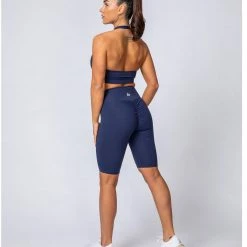 Muscle Nation Signature Referee Length High Waist Scrunch - Midnight Best Sellers