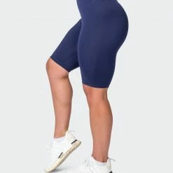 Muscle Nation Signature Referee Length High Waist Scrunch - Midnight Best Sellers