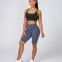 Muscle Nation Signature Referee Length High Waist Scrunch - Titanium Best Sellers