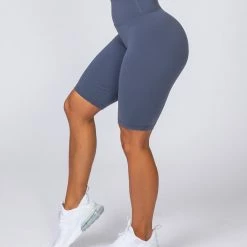 Muscle Nation Signature Referee Length High Waist Scrunch - Titanium Best Sellers