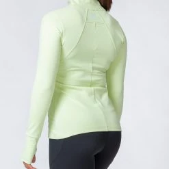 Muscle Nation Run Faster Zip Jacket - Minty Womens