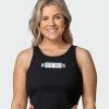 Muscle Nation Scorching Hot Ribbed Tank - Black