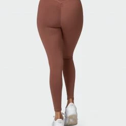 Muscle Nation Featured Scrunch Ankle Length Leggings - Pecan