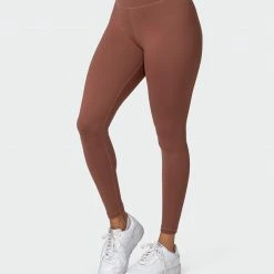 Muscle Nation Featured Scrunch Ankle Length Leggings - Pecan