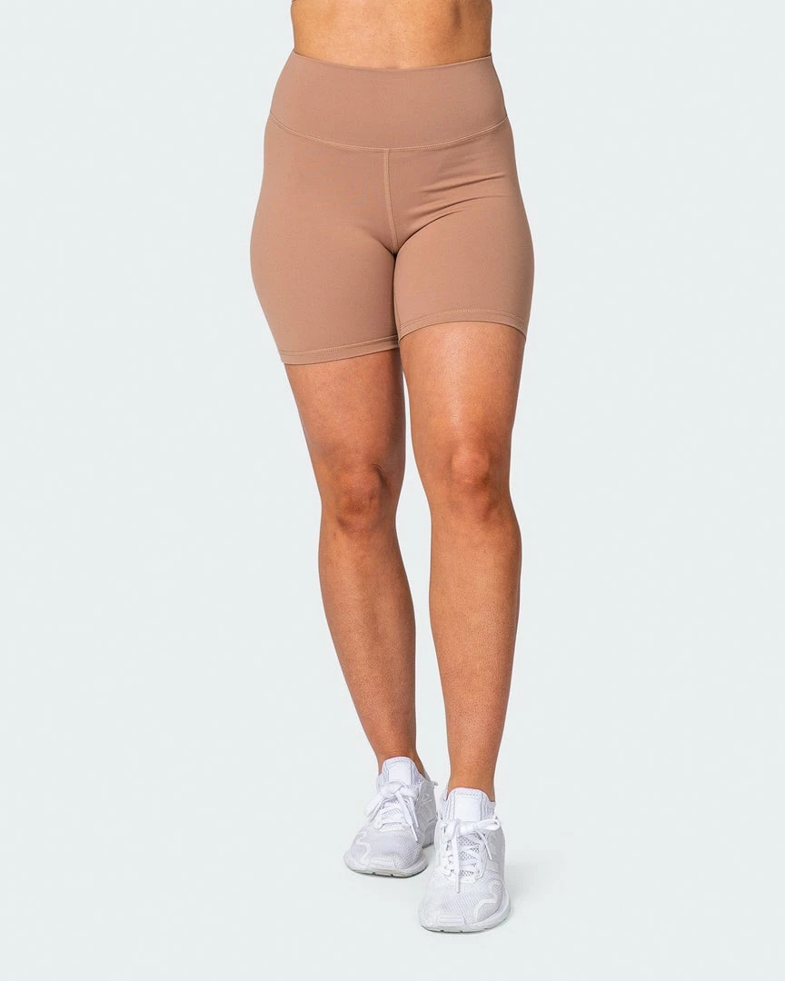Deals ๐ Muscle Nation Signature Scrunch Bike Shorts - Chai โ๏ธ 7 Muscle Nation Signature Scrunch Bike Shorts - Chai