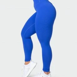 Brand new ✔️ Muscle Nation Featured Signature Full Length Scrunch Leggings - Cobalt 💯 16 Muscle Nation Featured Signature Full Length Scrunch Leggings - Cobalt