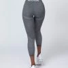 Top 10 โ Muscle Nation Non Scrunch Shape Up Seamless 7/8 Leggings - Charcoal Marl โจ 2 Muscle Nation Non Scrunch Shape Up Seamless 7/8 Leggings - Charcoal Marl