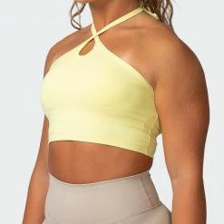 Best Sale ๐ Muscle Nation Shimmer Bra Tank Combo - Lemon Fizz ๐ 12 Muscle Nation Shimmer Bra Tank Combo - Lemon Fizz