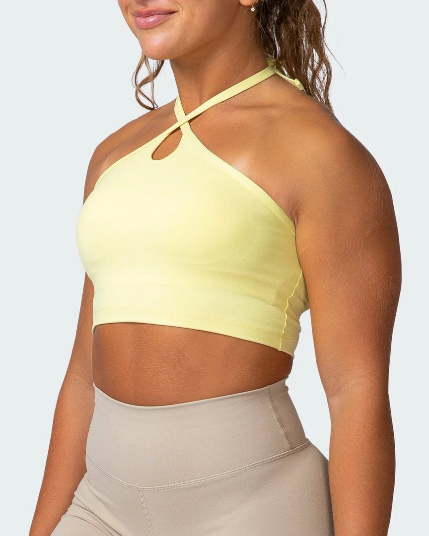 Best Sale ๐ Muscle Nation Shimmer Bra Tank Combo - Lemon Fizz ๐ 5 Muscle Nation Shimmer Bra Tank Combo - Lemon Fizz